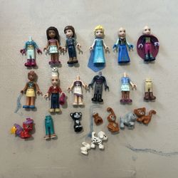 Lego Minifigs and Animals Friends