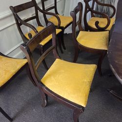 Vintage Table 6 Chairs