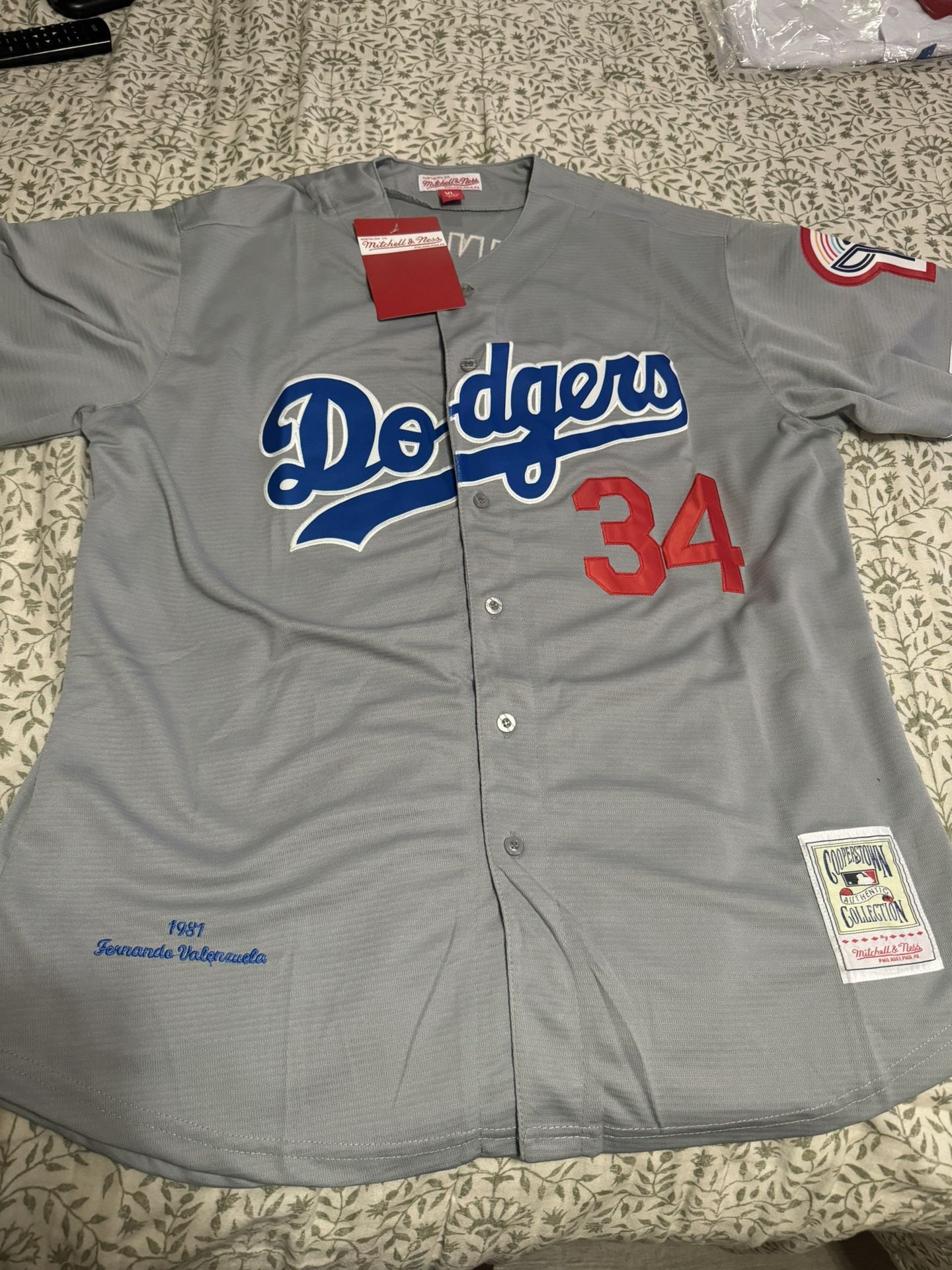 Dodgers Valenzuela Jersey