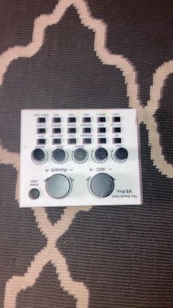 V8 Pro Sound Card Mixer