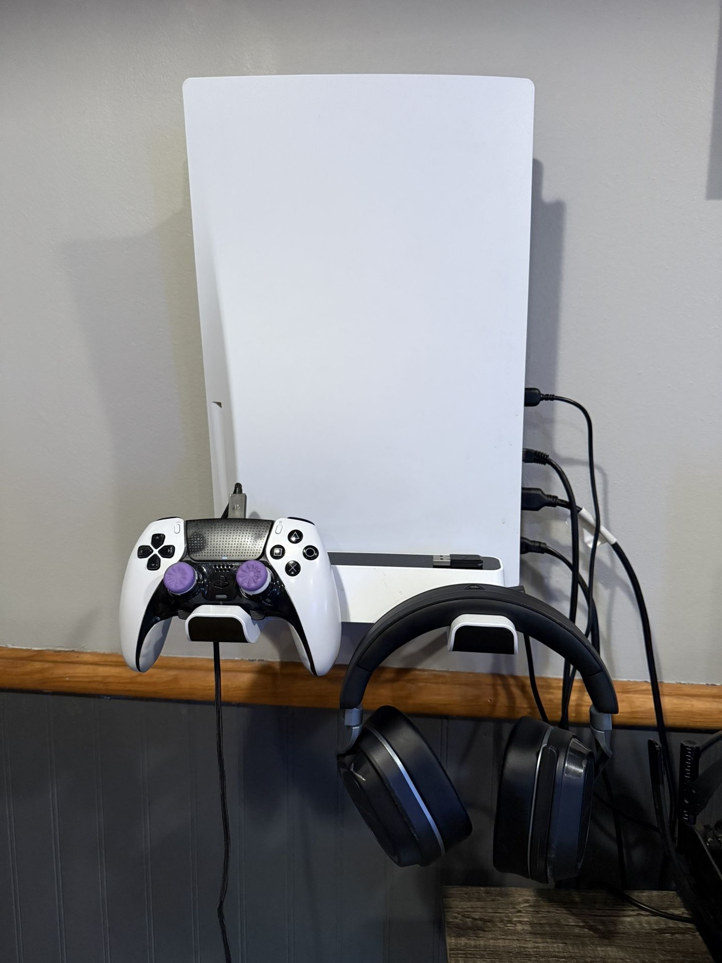 PS5 + Dualsense Controller Scuf + Turtlebeach Headset