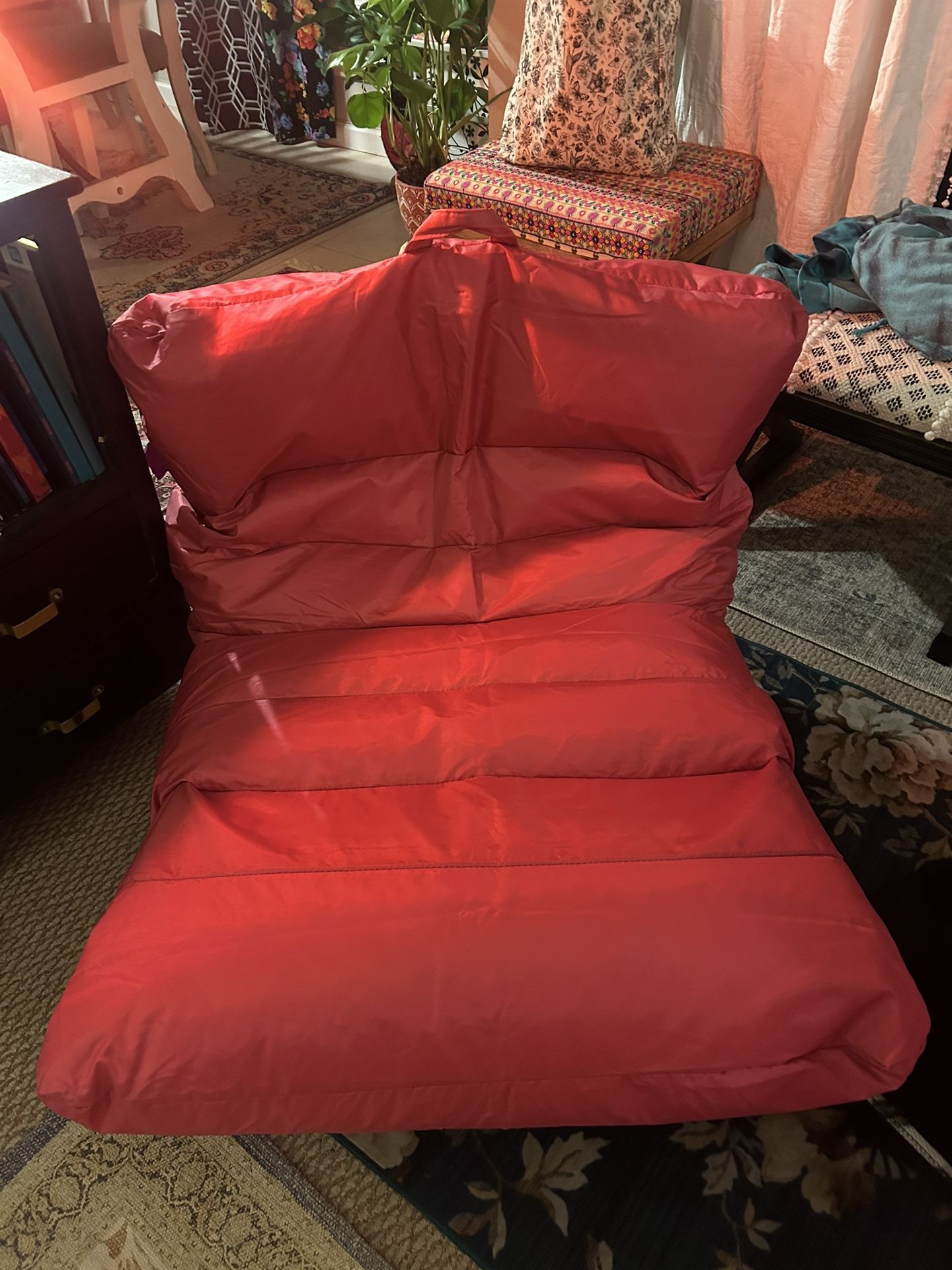 Pink Bean Bag Chair 