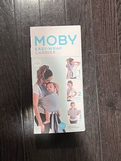 MOBY Easy-Wrap Baby Carrier – Used Once