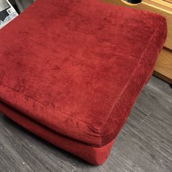 Small Red Cushion Chair