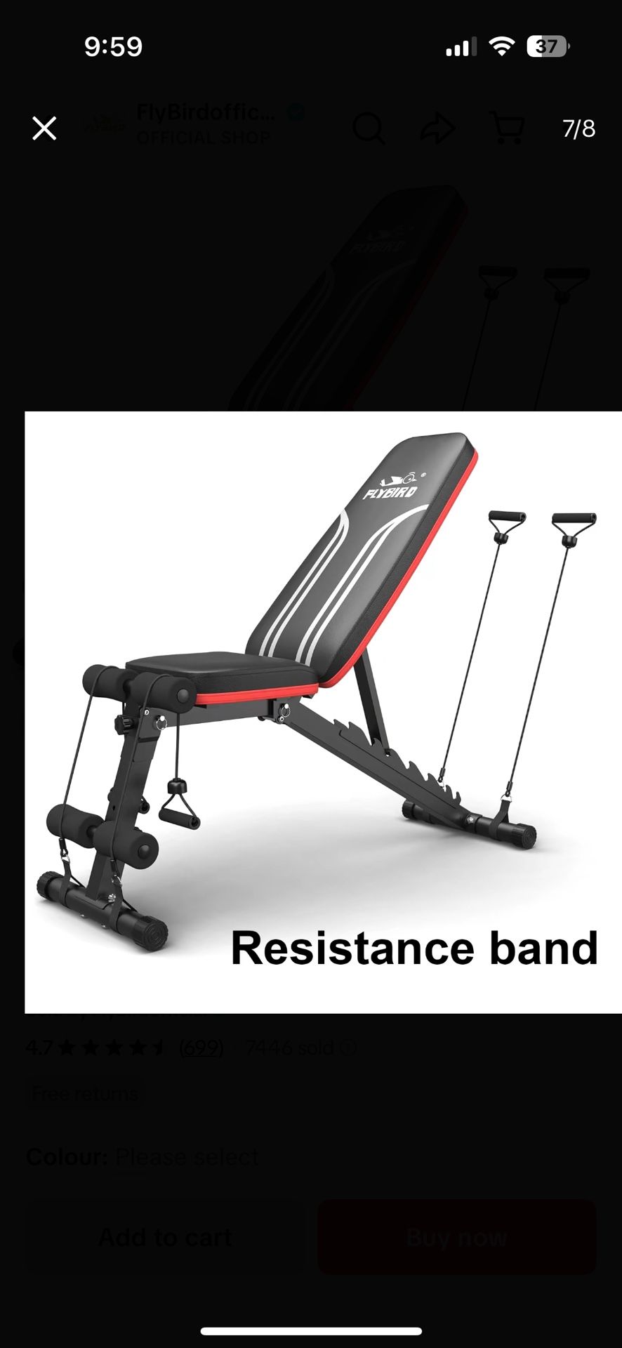 WORKOUT BENCH