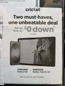 S26 + tablet A11+ 5G