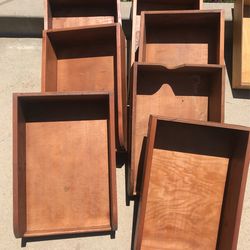 Hand Made Wood Organizers
