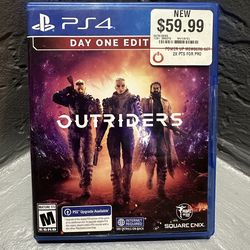 PS4 outriders game
