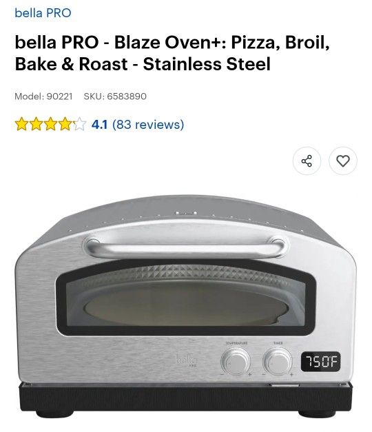 bella PRO Blaze Oven
