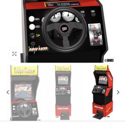 New In Box . Arcade 1up Ridge Racer Control Panel