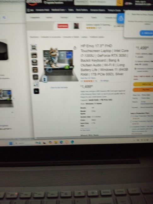 Hp Envy 17" Touchscreen Laptop