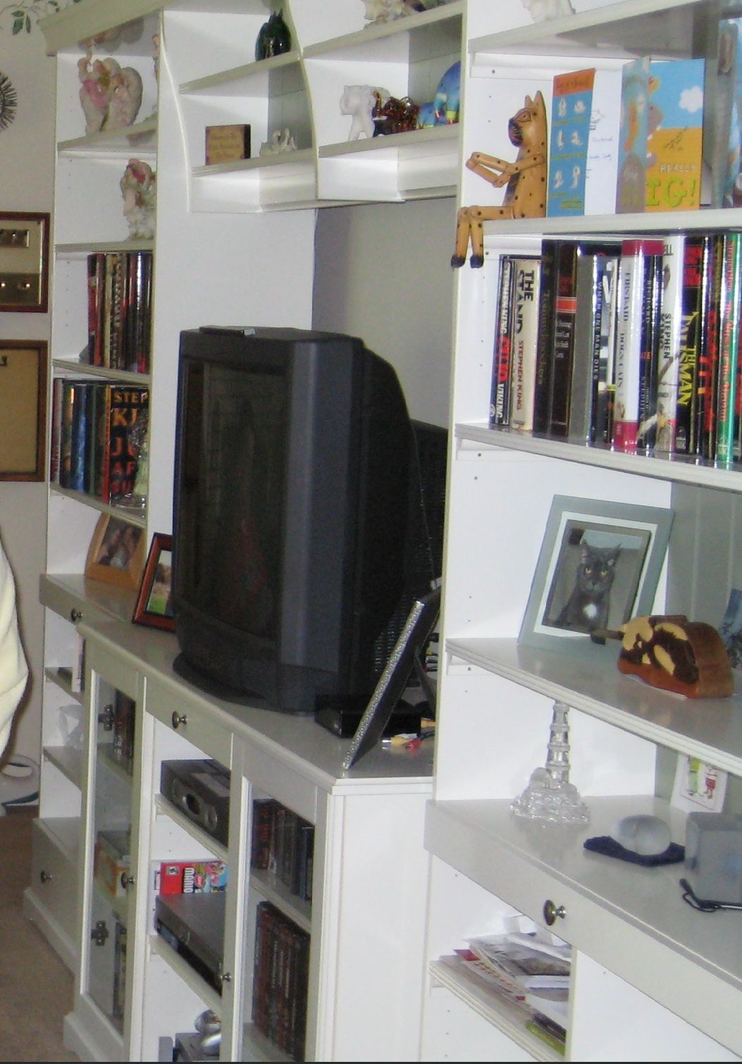 Ikea Entertainment Center & Shelving Unit