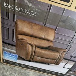 Leather BarcaLounger 