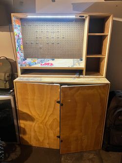 Wooden 2 piece work bench