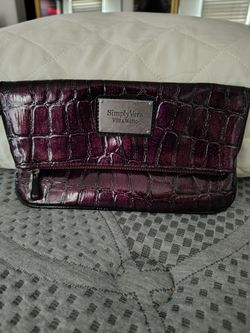 Simply Vera Vera Wang Purple Clutch