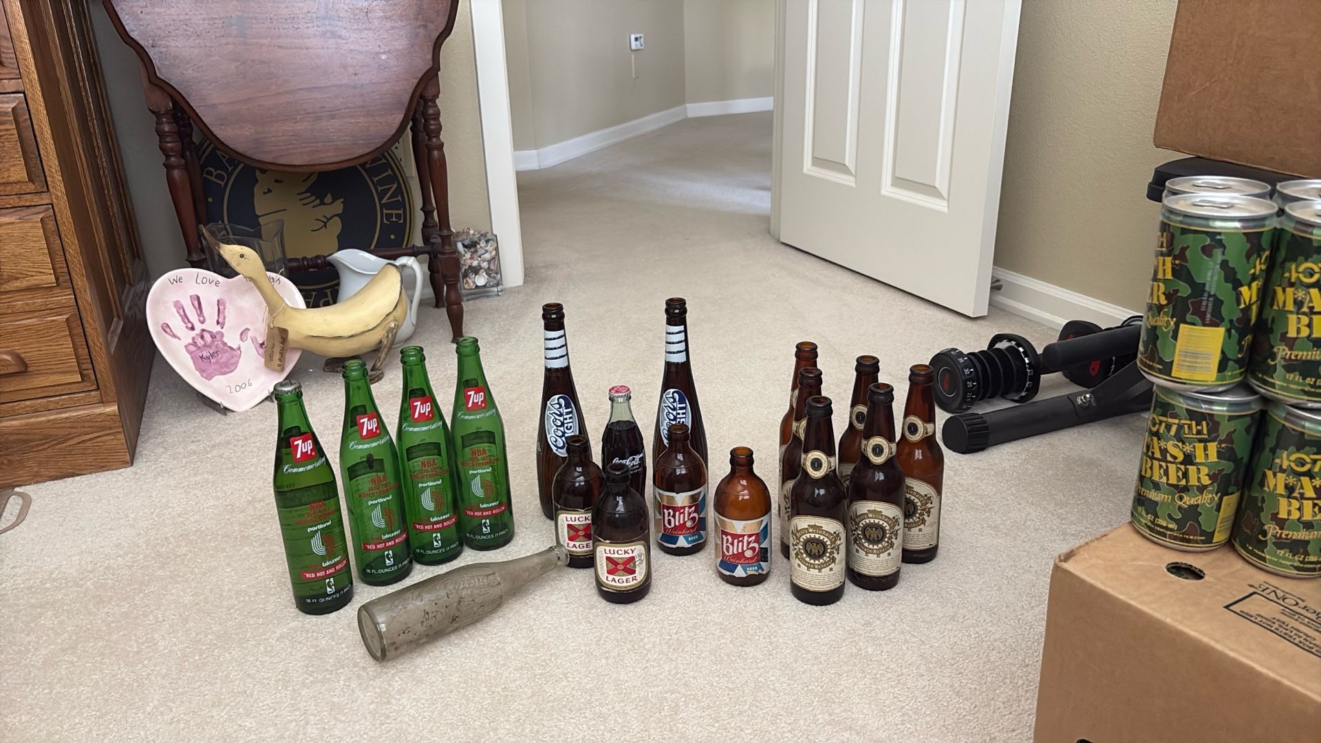 Asst Old Bottles