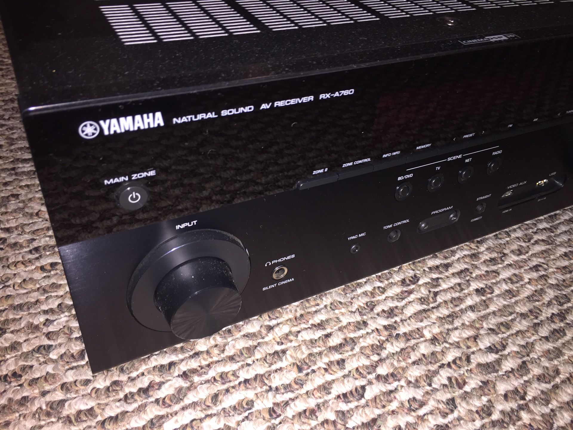 Yamaha RX-A760 AVENTAGE receiver