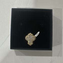 diamond baguette cross ring