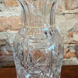 Beautiful handcut, European crystal Vase