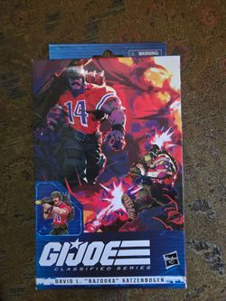 G.I. Joe classified Series David L Bazooka Katzenbogen