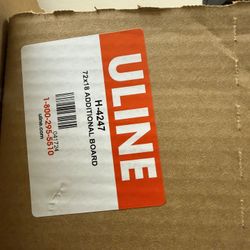 Uline 72x18 Shelf Boards (14 Available) – Heavy Duty Shelving”