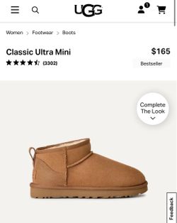 Classic Ultra Mini Uggs women's size 6
