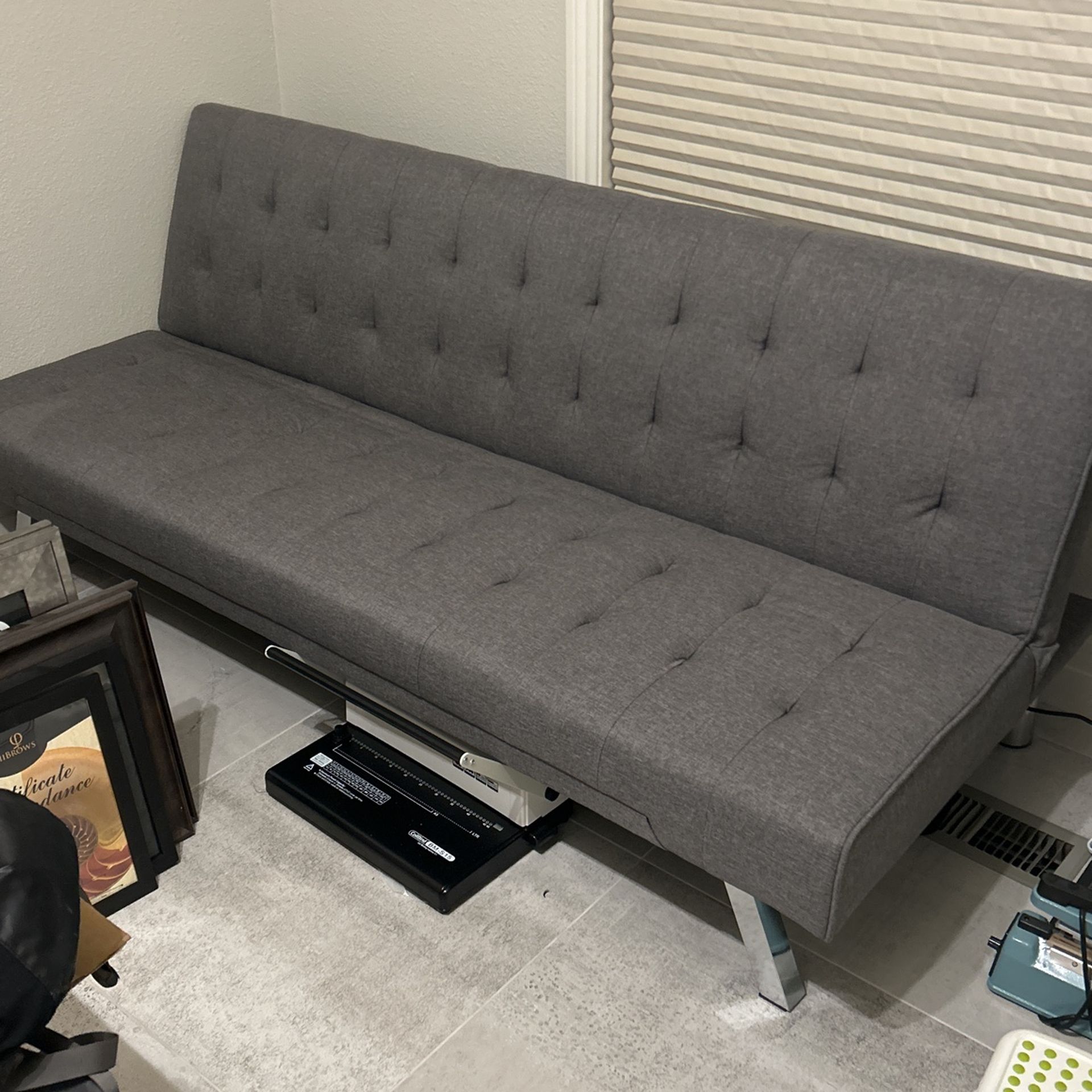 Wayfair Futon - Like New - Gray
