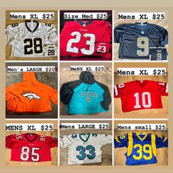 Mens NFL Classic Vintage Jerseys