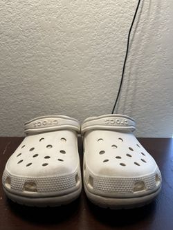 White Crocs