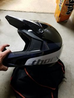 Thor motocross helmet