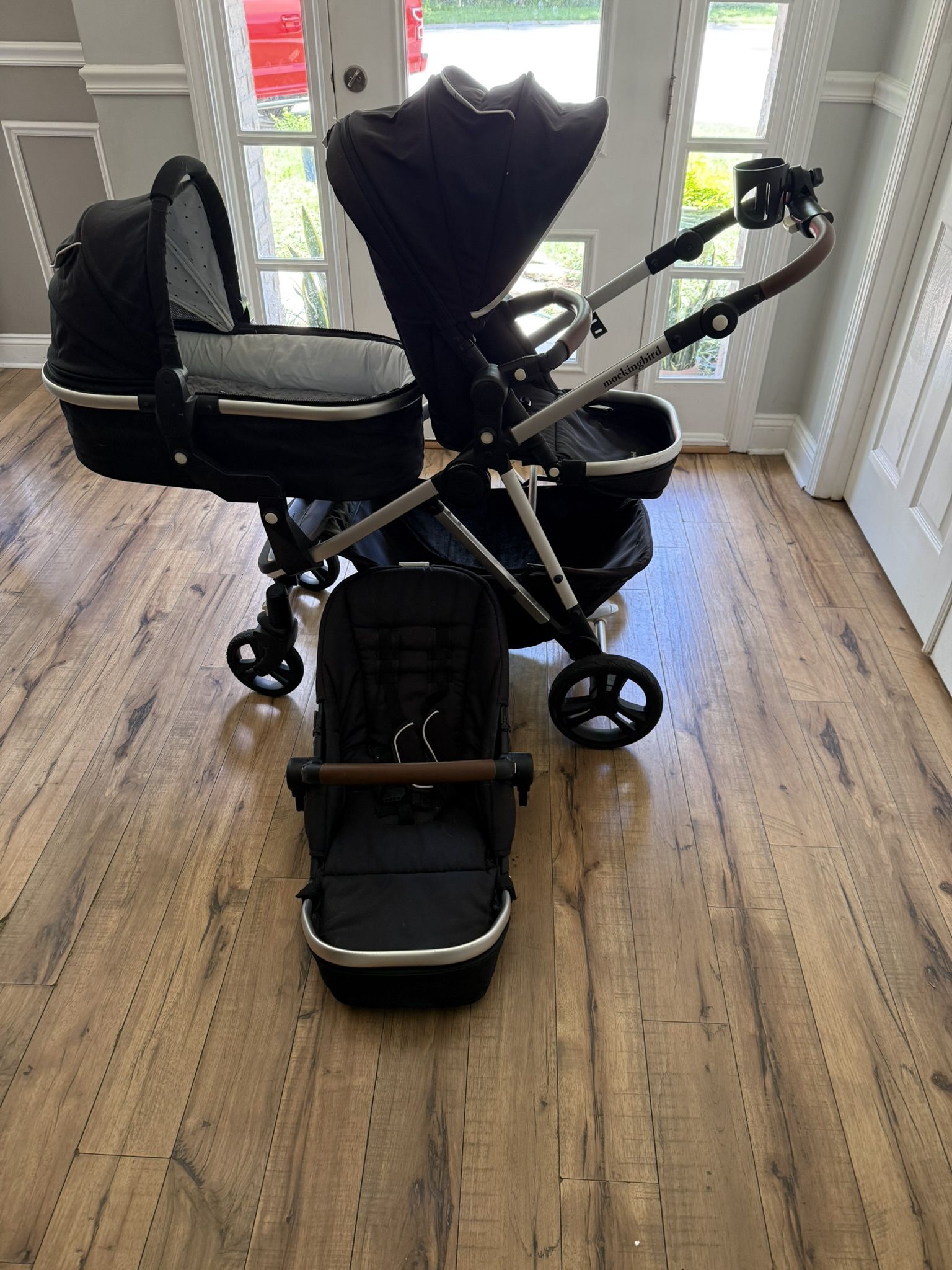 MOCKINGBIRD Stroller - With 2 Seat Option - 2 SEATS AND BASSINET INCLUDED