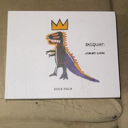 Jimmy Lion Basquiat Socks