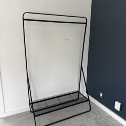 Black Clothing Rack From Target! Excellent Condition!