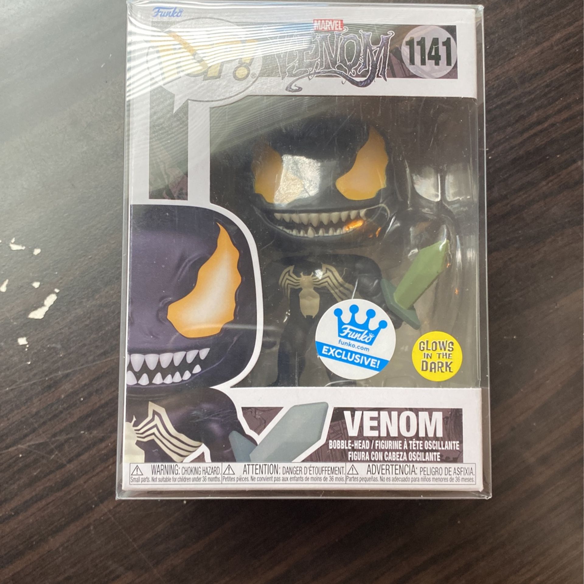 Venom Glow In The Dark Funko Pop
