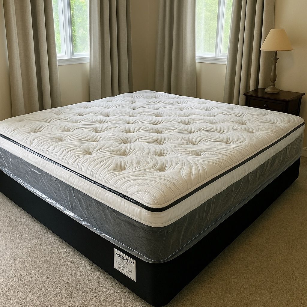 Brand New King Size Pillow Top Mattress – 14” Thick for Superior Comfort. Direct from Factory. Also Available: Twin, Full & Queen. Fast Same-Day Deliv