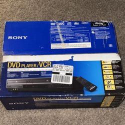 SONY VHS VCR/ DVD Combo Player SLV-D380P  **BRAND NEW**  ONLY OPENED TO VERIFY!