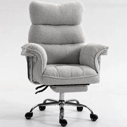 Gray Fabric Executive Office Chair