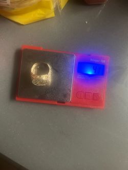 10k gold ring nugget/stones