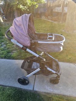 Multi Height Folding Stroller - $40