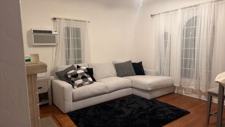 Comfy Gray Couch