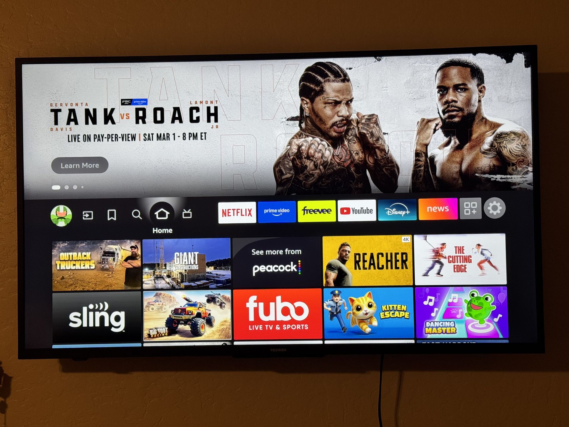 Toshiba 50” 4K Smart Fire TV