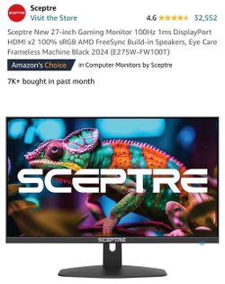 Scepter 27-inch Gaming Monitor