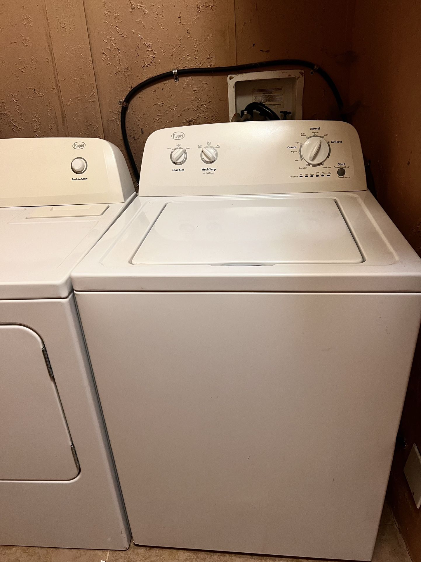 Electric Washer And Dryer Set