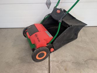 Premium Brill 380 ASM Cordless Reel Mower w/ Basket - AS-IS