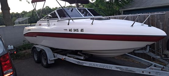 Boat and trailer