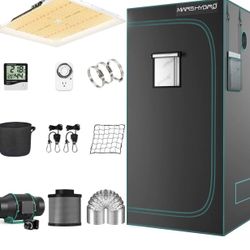 Mars Hydro 4x4 Grow Tent & Fallponic System 