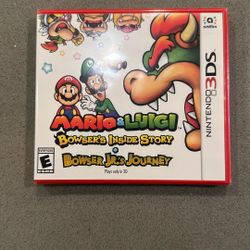 Mario And Luigi Bowser’s Inside Story + Bowser Jr’s Journey. SEALED. 