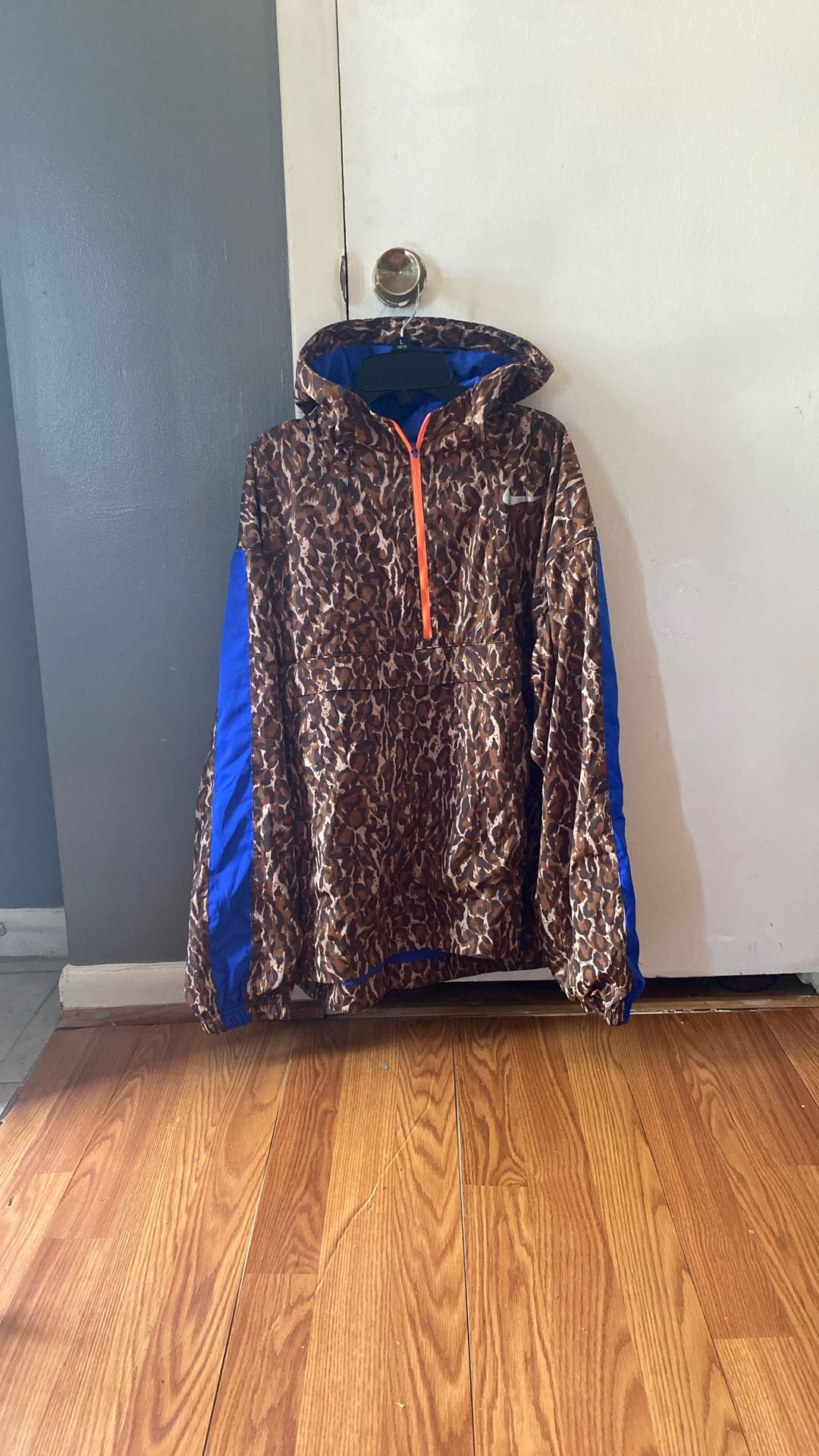 Cheetah Print Nike Windbreaker Running Tracksuit
