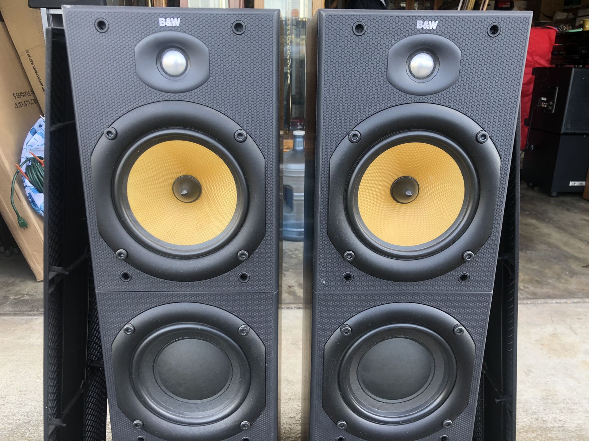 Bowers & Wilkins (B&W) DM603 S2 Speakers, Black . MADE IN ENGLAND for Sale in San Jose, CA OfferUp