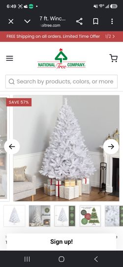 7 ft artificial Christmas tree